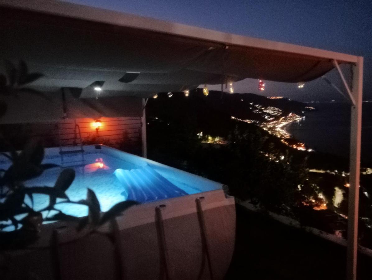 טאורמינה Villa Johnny And Mary'S House Breathtaking View מראה חיצוני תמונה
